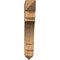 Ekena Millwork Merced Arts & Crafts Smooth Bracket, Western Red Cedar, 5 1/2"W x 34"D x 34"H BKT06X34X34MRC03SWR - alternate 3